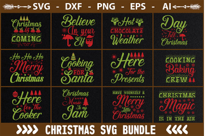 Christmas svg bundle vol-1