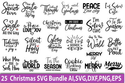 Christmas SVG Bundle