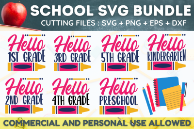 School SVG Bundle