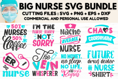 Nurse SVG Bundle