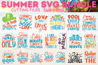 Summer SVG Bundle