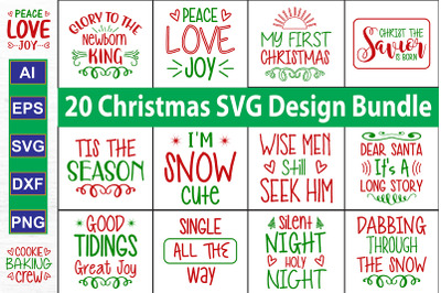 Christmas SVG Bundle