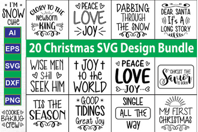 Christmas SVG Bundle