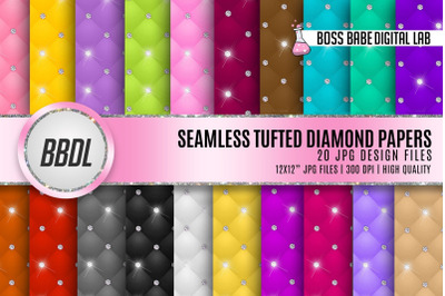 Seamless Tufted Diamond Papers