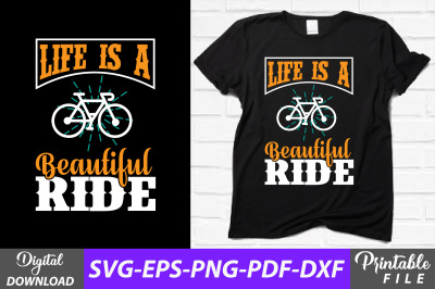 Bicycle Riding T-shirt Sublimation Shirt