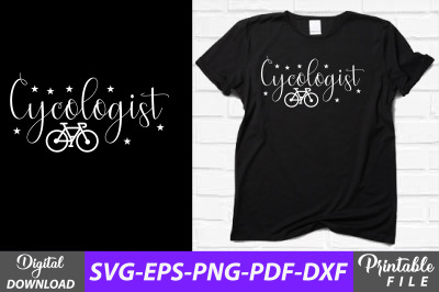 Cycologist Funny Bicycling Sublimation