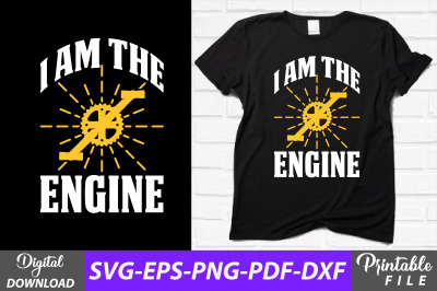 I Am the Engine Bicycling Sublimation