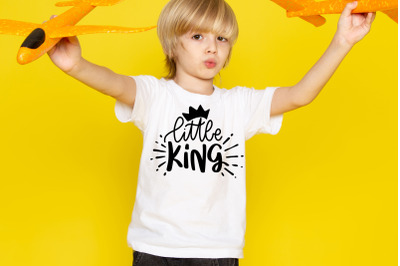 Little King SVG Baby Lettering Quotes