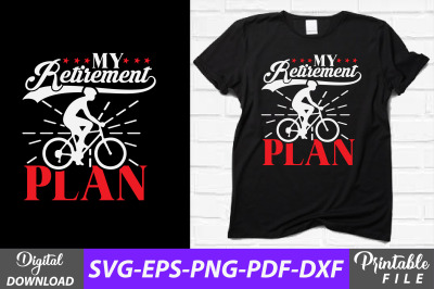 Retirement Plan Bicycling Sublimation