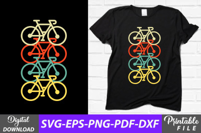 Vector Vintage Bicycling Sublimation Svg