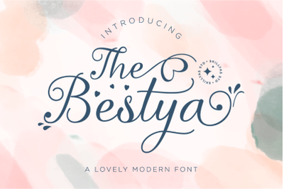 The Bestya - A lovely Modern Font