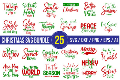 Christmas SVG Design Bundle