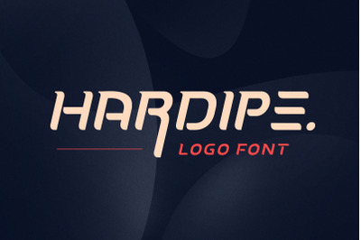 Hardipe - Grand Logo Font