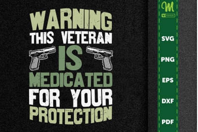 Veteran&#039;s Medicated For Your Protection