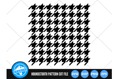 Houndstooth Pattern SVG | Houndstooth Texture Cut File