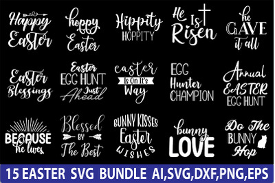 Easter SVG Bundle