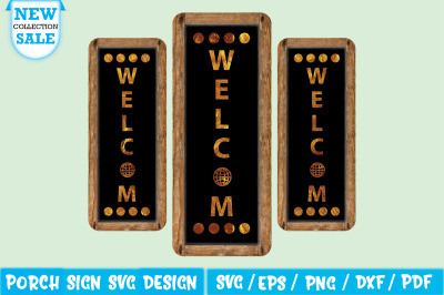 Welcome Porch Sign Svg Design