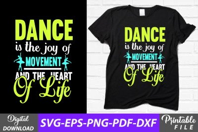 Dance is the Joy of Movement Sublimation