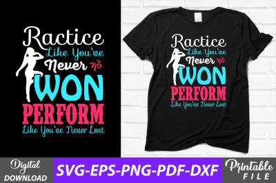 Dance Motivational T-shirt Sublimation