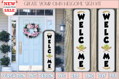 Welcome Porch Sign Svg Design