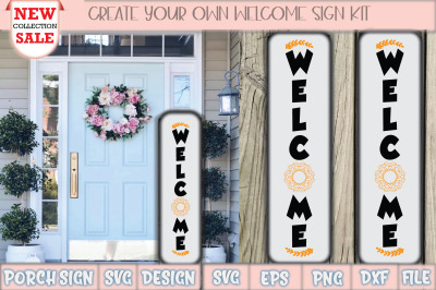 Welcome Porch Sign Svg Design