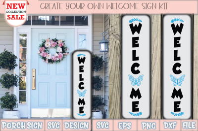 Welcome Porch Sign Svg Design