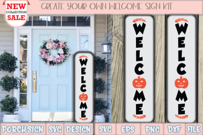 Welcome Porch Sign Svg Design