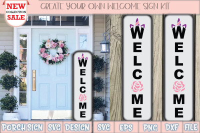 Welcome Porch Sign Svg Design