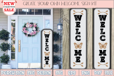 Welcome Porch Sign Svg Design