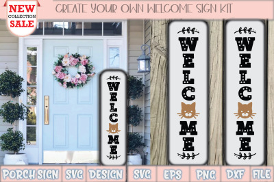 Welcome Porch Sign Svg Design