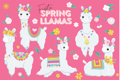 Fiesta Spring Llamas