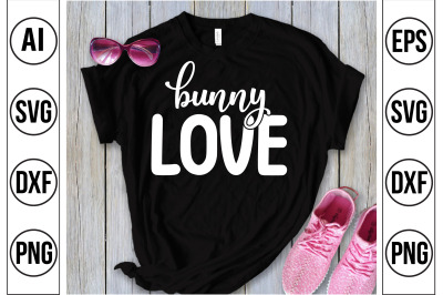 Bunny Love svg cut file