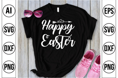 Happy Easter svg cut file