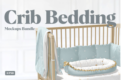 Crib Bedding Mockups Bundle