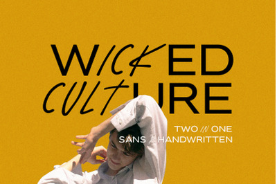 Wicked Culture - 2 IN 1 FONT