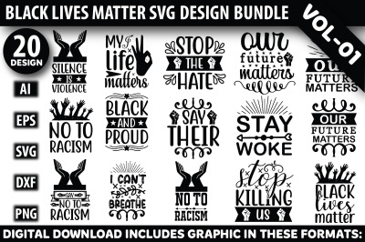 Black  Lives  Matter  Design  Bundle