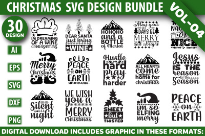 Christmas Svg Design Bundle