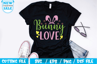 Bunny Love Svg Cut file