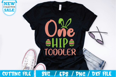 One hip toddler Svg Cut file