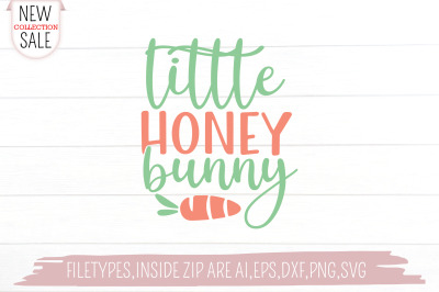 Little Honey Bunny Svg Cut file