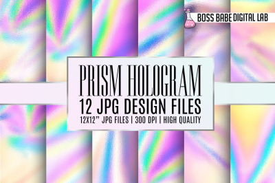 Prism Hologram Foil Textures