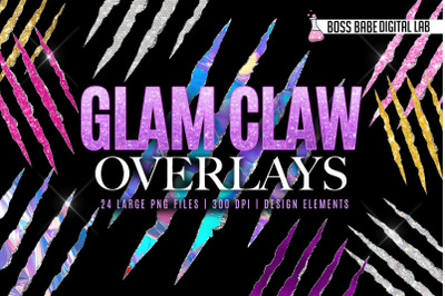 Glam Claw Tear Overlays