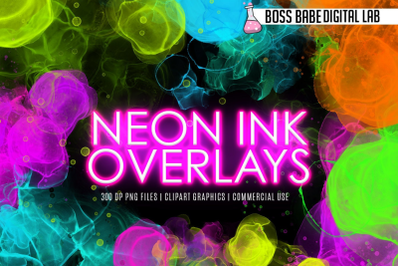 Neon Ink Overlays