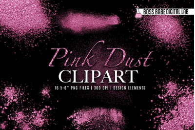 Pink Dust Clipart