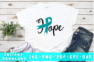 Hope Ovarian Cancer SVG