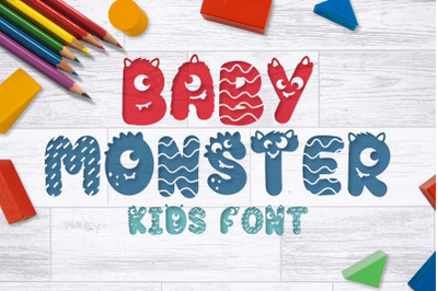 Baby Monster - Kids font