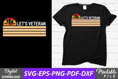 Let&#039;s Veteran Vintage USA Army Design