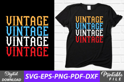 Vintage Retro Veteran USA T-shirt Design