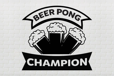 beer pong champion