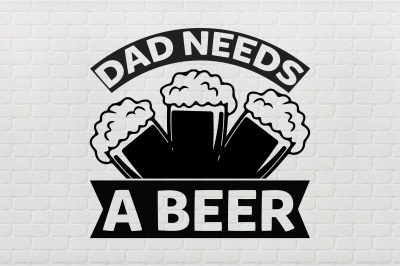 daddy needs a beer